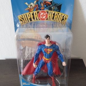 1999 Hasbro Dc Super Heroes Superman Figure Highly Articulated